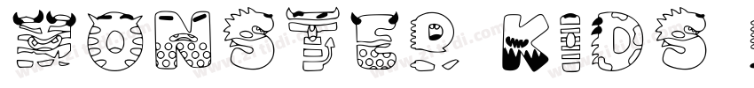 Monster Kids Regular字体转换